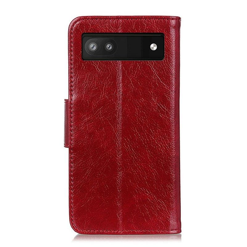 Housse Google Pixel 6a Style Cuir Vieilli