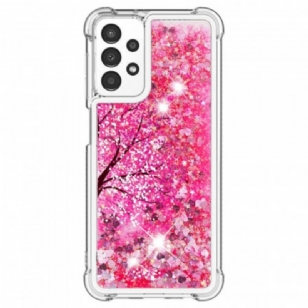 Coque Samsung Galaxy A13 Arbre Paillettes