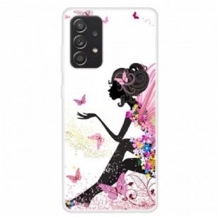 Coque Samsung Galaxy A13 Butterfly Lady