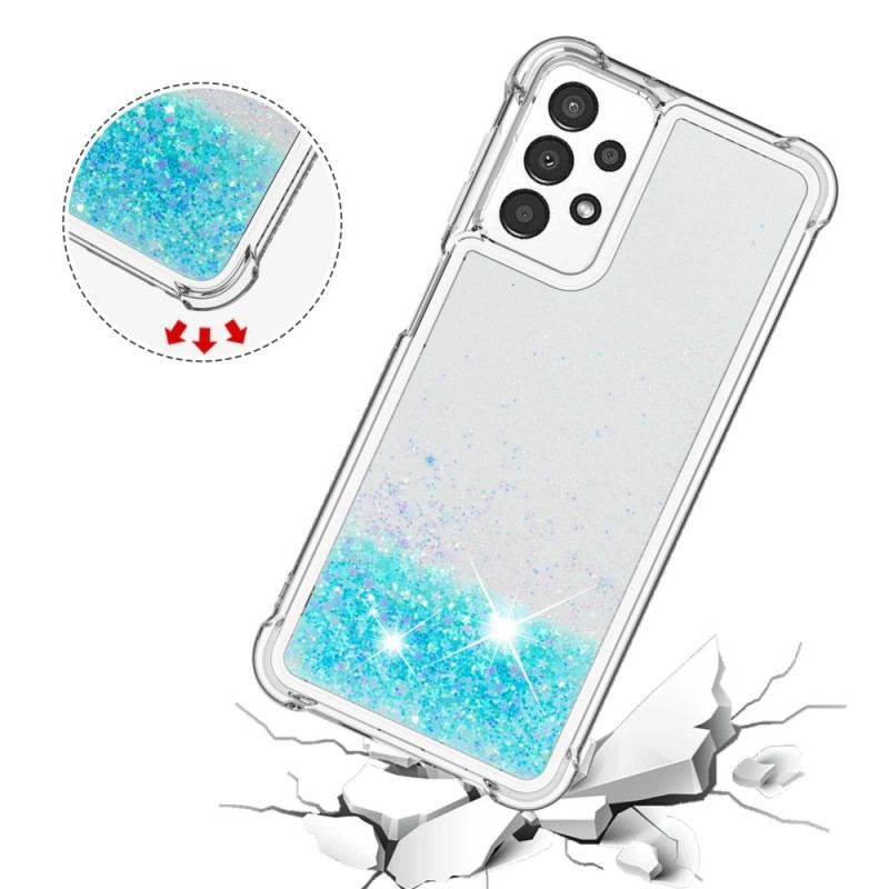 Coque Samsung Galaxy A13 Désires Paillettes