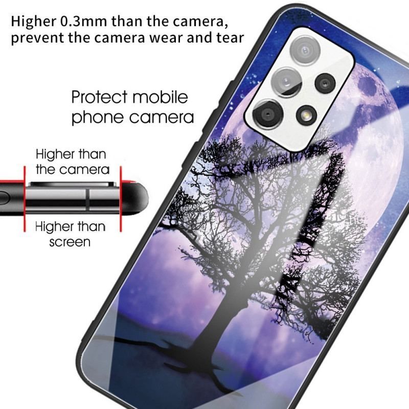 Coque Samsung Galaxy A13 Verre Trempé Arbre