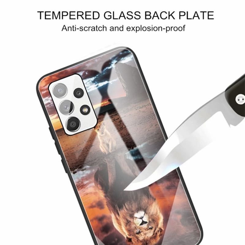 Coque Samsung Galaxy A13 Verre Trempé Rêve de Lionceau