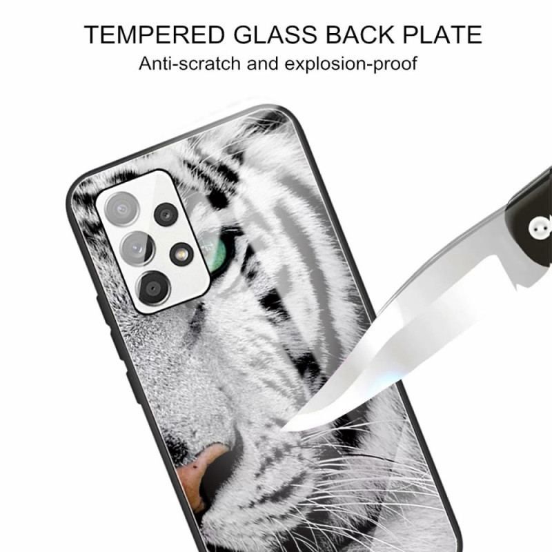 Coque Samsung Galaxy A13 Verre Trempé Tigre