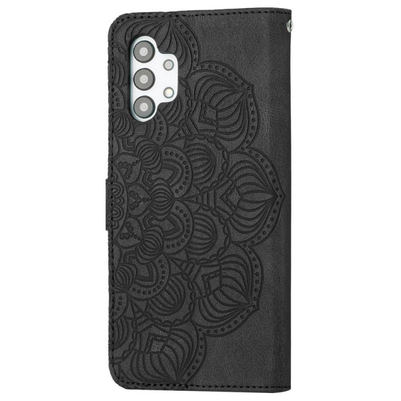 Housse Samsung Galaxy A13 Mandala Vintage à Lanière