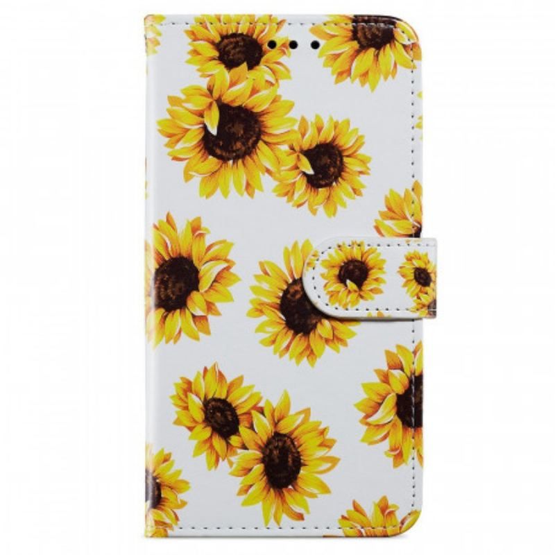 Housse Samsung Galaxy A13 Tournesols