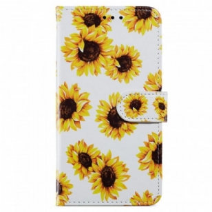 Housse Samsung Galaxy A13 Tournesols