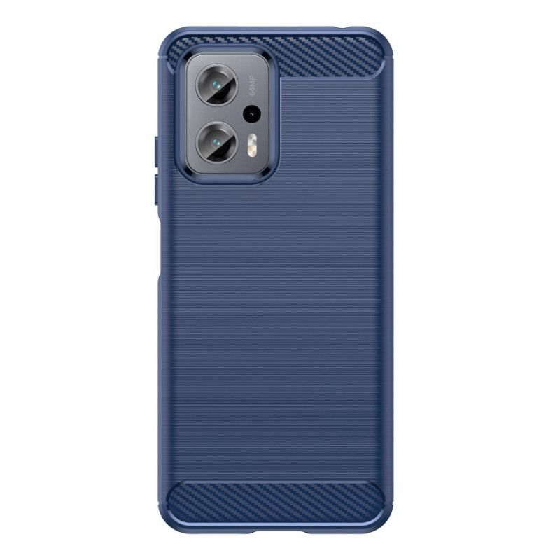 Coque Poco X4 GT Fibre Carbone Brossée