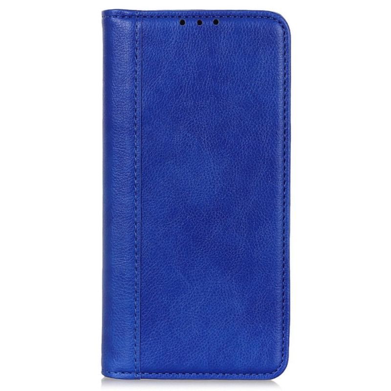 Flip Cover Poco X4 GT Cuir Fendu