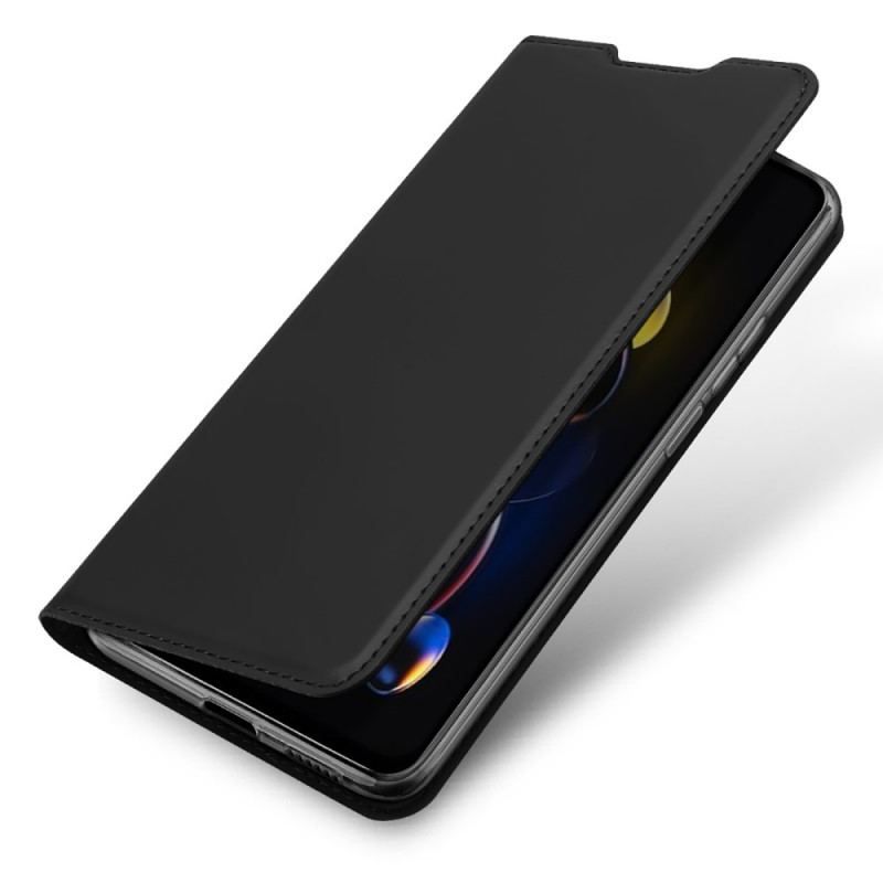 Flip Cover Poco X4 GT Skin-Pro Series Dux Ducis