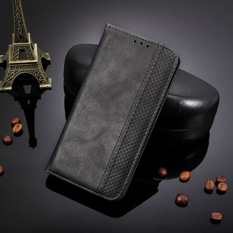 Flip Cover Poco X4 GT Style Cuir Stylisé