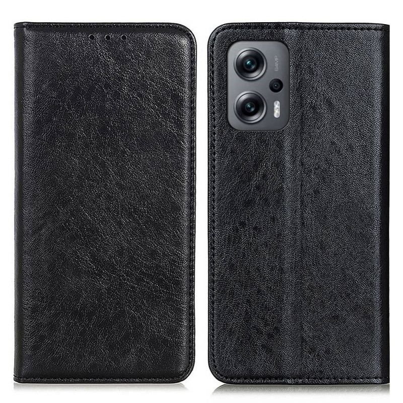 Flip Cover Poco X4 GT Texturée