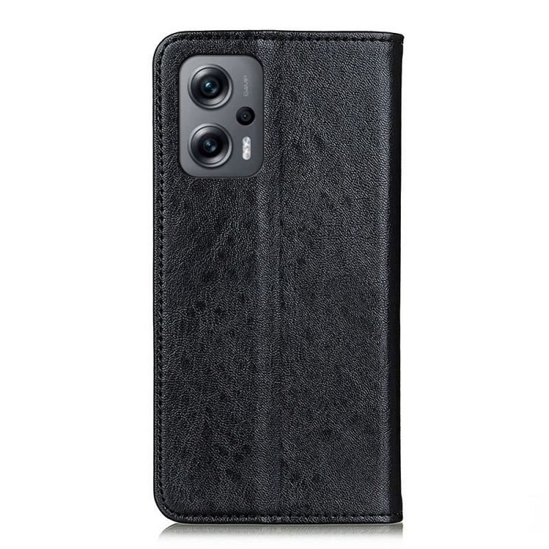 Flip Cover Poco X4 GT Texturée