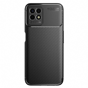 Coque Realme 8i style fibre de carbone