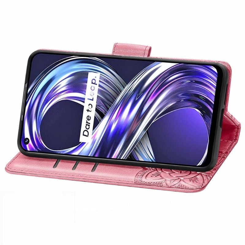 Housse Realme 8i Papillon Relief