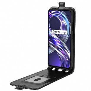 Housse Realme 8i simili cuir avec rabat vertical