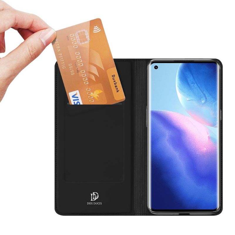 Étui Oppo Find X3 Neo Business Effet Satiné