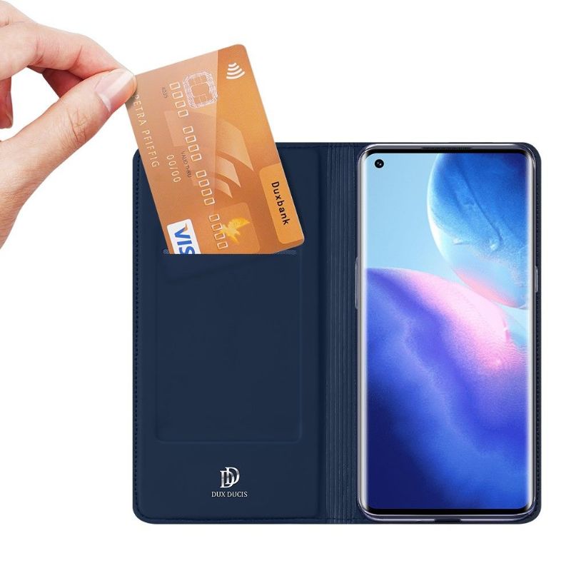 Étui Oppo Find X3 Neo Business Effet Satiné