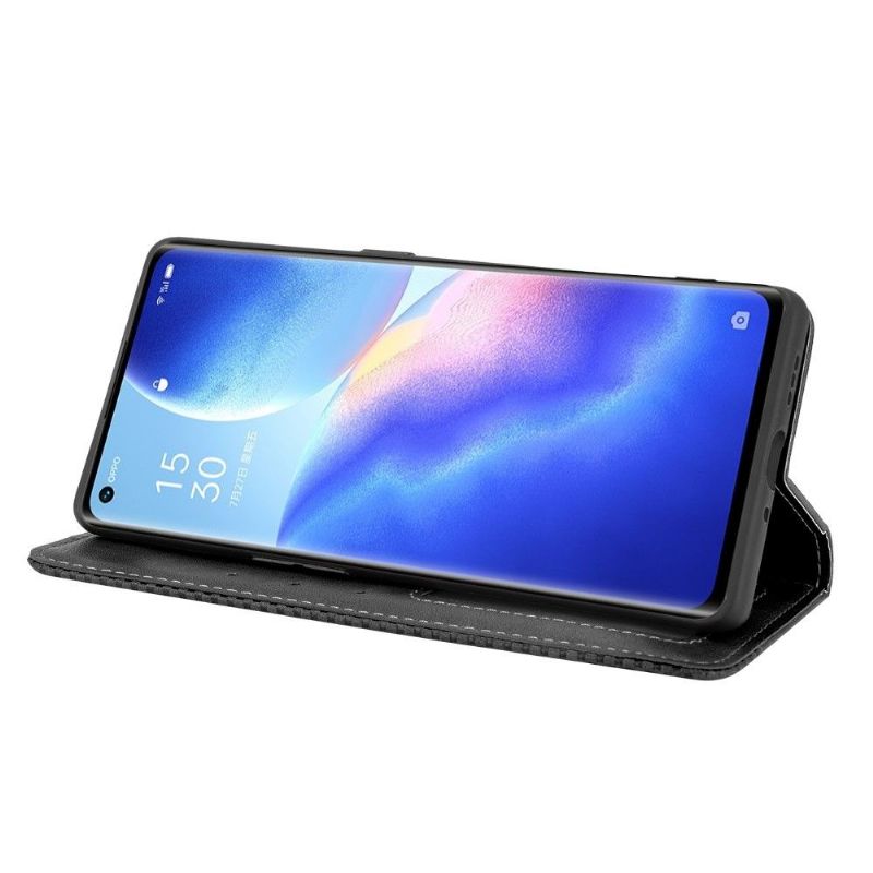 Étui Oppo Find X3 Neo Le Cirénius Style Cuir