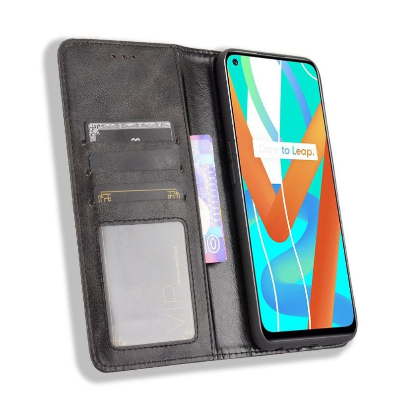 Étui Realme 8 5G Le Cirénius Style Cuir