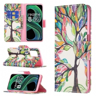 Housse Realme 8 5G dessin arbre