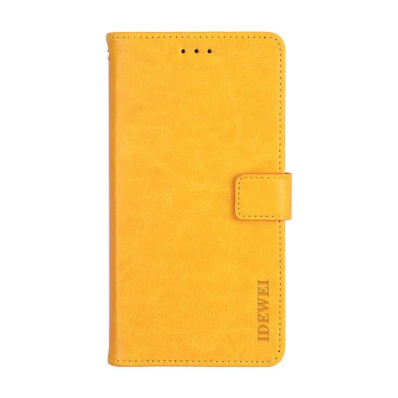 Housse Realme 8 5G IDEWEI Folio Effet Cuir