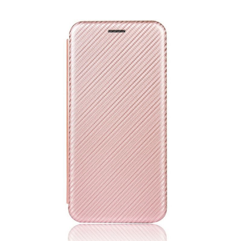 Flip Cover Asus ZenFone 7 / 7 Pro Silicone Carbone