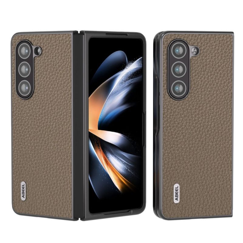 Coque Samsung Galaxy Z Fold 5 Classique Cuir ABEEL