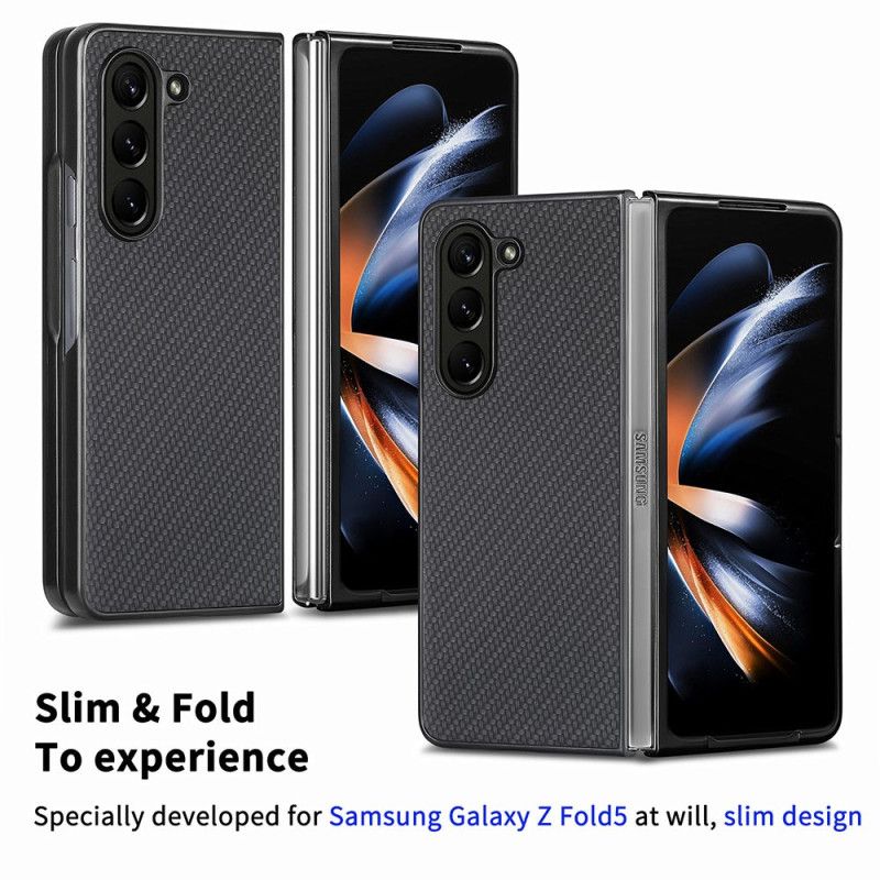 Coque Samsung Galaxy Z Fold 5 Fibre Carbone Classique