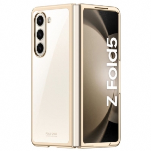 Coque Samsung Galaxy Z Fold 5 Rebords Métalliques Discrets