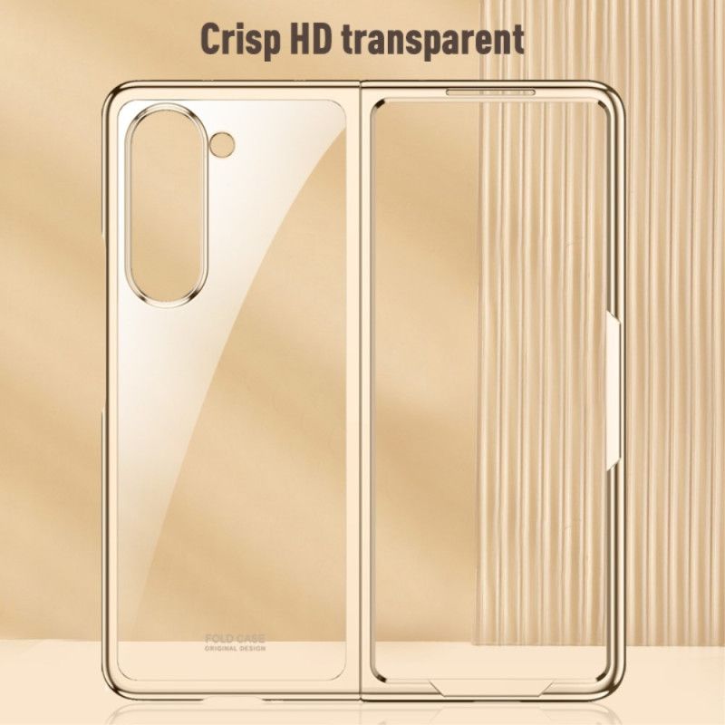 Coque Samsung Galaxy Z Fold 5 Rebords Métalliques Discrets