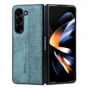 Coque Samsung Galaxy Z Fold 5 Simili Cuir AZNS