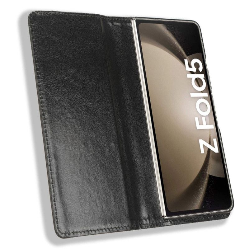 Flip Cover Samsung Galaxy Z Fold 5 Rétro