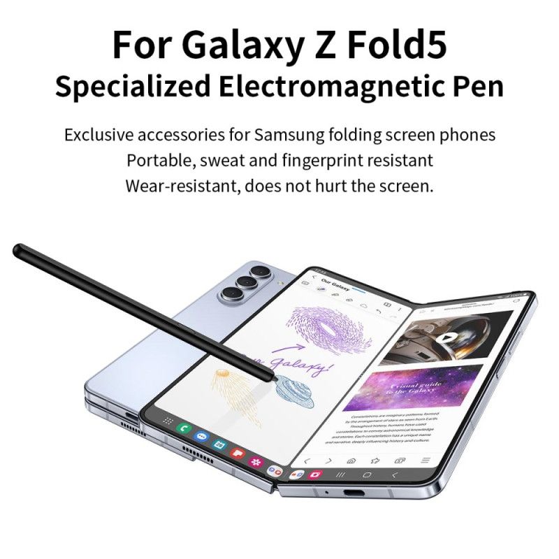 Stylet Samsung Galaxy Z Fold 6 / Fold 5 Électromagnétique (Sans Bluetooth)