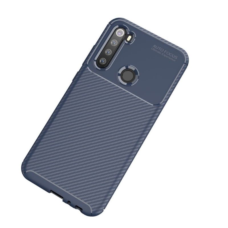 Coque Xiaomi Redmi Note 8 2021 / 2019 style fibre de carbone