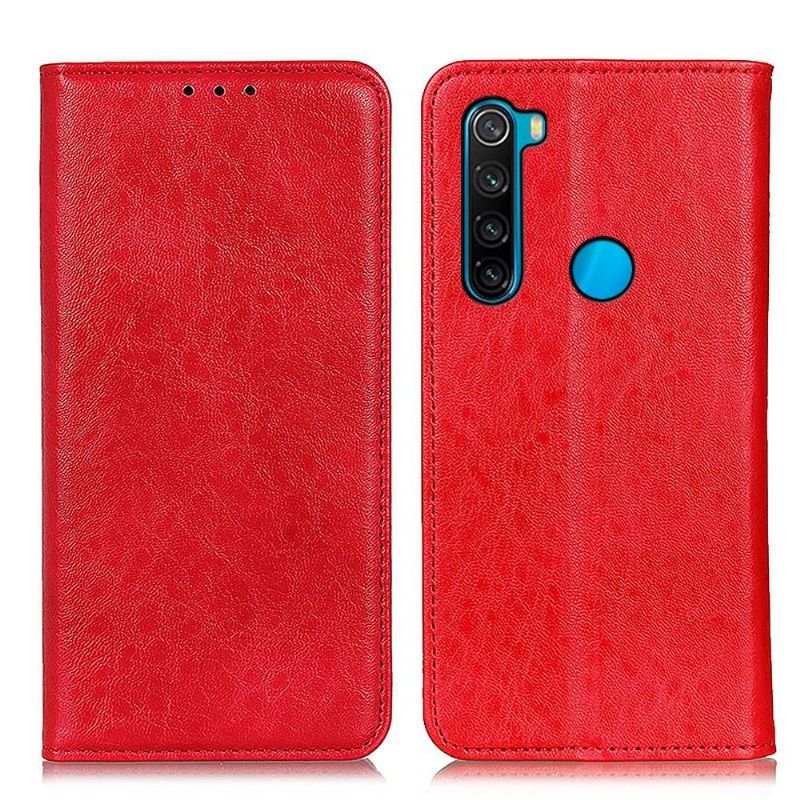 Housse flip cover Xiaomi Redmi Note 8 2021 Simone simili cuir