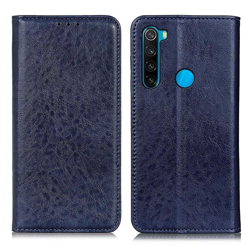 Housse flip cover Xiaomi Redmi Note 8 2021 Simone simili cuir