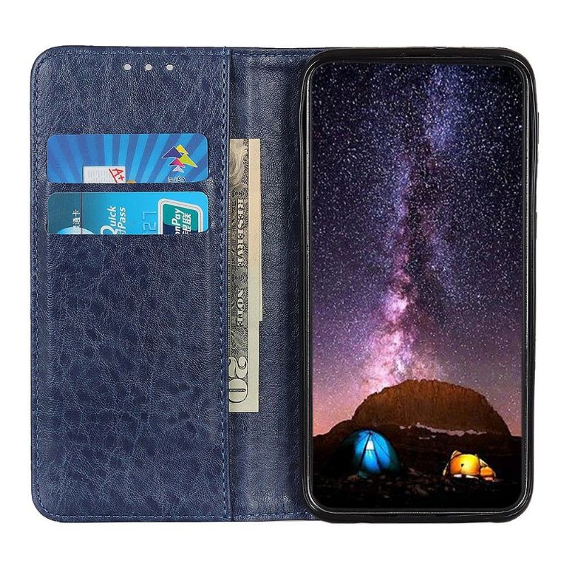 Housse flip cover Xiaomi Redmi Note 8 2021 Simone simili cuir