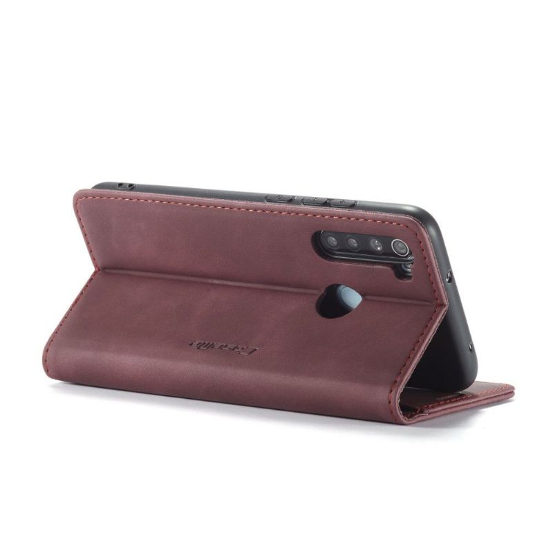 Housse Xiaomi Redmi Note 8 2021 / 2019 Golias imitation cuir rétro