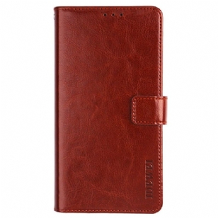 Housse Xiaomi Redmi Note 8 2021 / 2019 IDEWEI Folio Effet Cuir