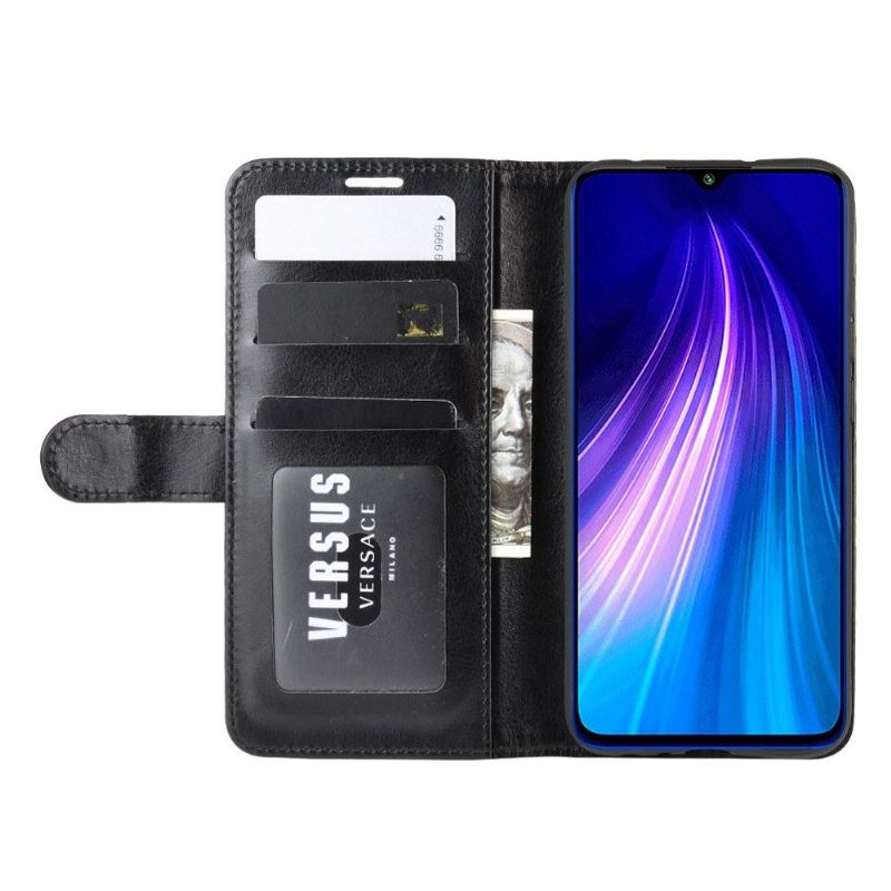 Housse Xiaomi Redmi Note 8 2021 / 2019 imitation cuir fonction support