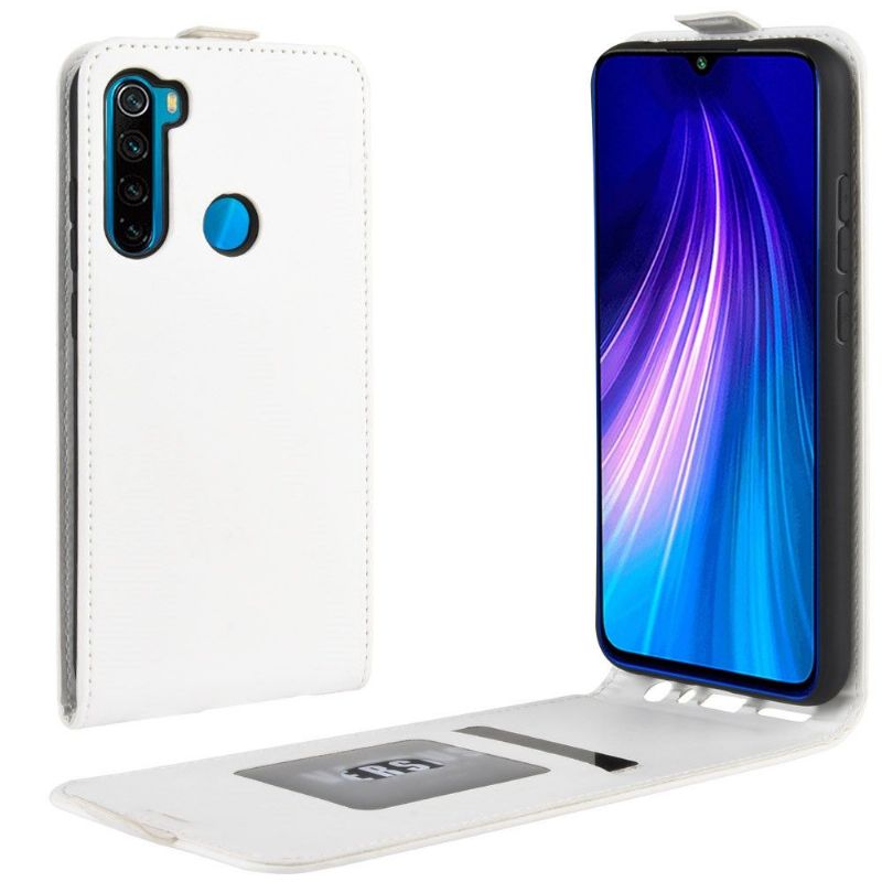 Housse Xiaomi Redmi Note 8 2021 / 2019 simili cuir avec rabat verticale