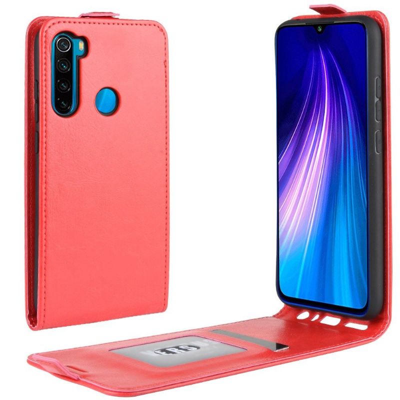 Housse Xiaomi Redmi Note 8 2021 / 2019 simili cuir avec rabat verticale