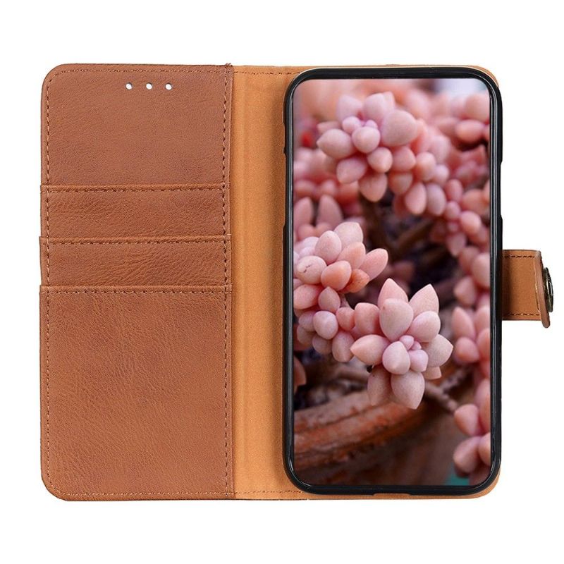 Housse Xiaomi Redmi Note 8 2021 KHAZNEH Effet Cuir Porte Cartes