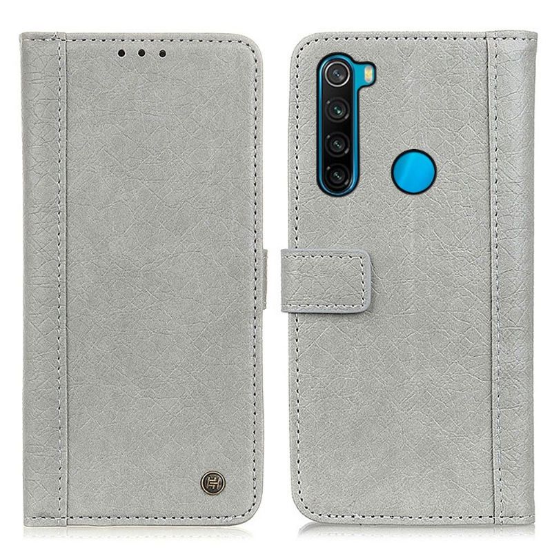 Housse Xiaomi Redmi Note 8 2021 Rhino simili cuir