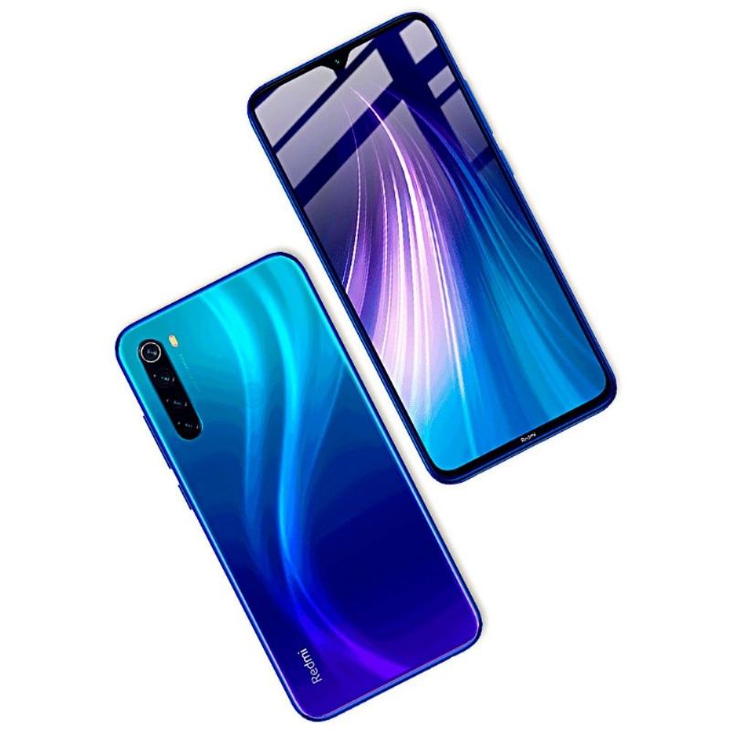 Protection d’écran Xiaomi Redmi Note 8 2021 / 2019 en verre trempé full size