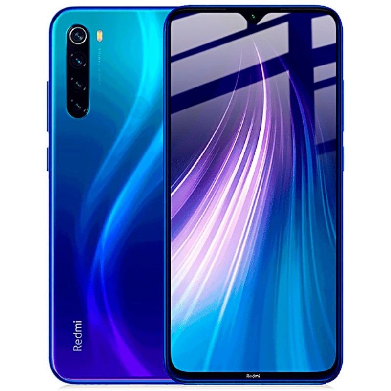 Protection d’écran Xiaomi Redmi Note 8 2021 / 2019 en verre trempé full size