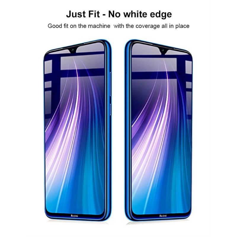 Protection d’écran Xiaomi Redmi Note 8 2021 / 2019 en verre trempé full size