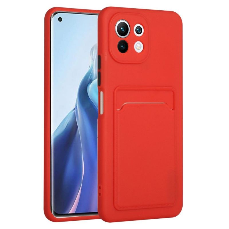 Coque Xiaomi 11 Lite 5G NE, Mi 11 Lite 4G, Mi 11 Lite 5G Porte-Carte en silicone