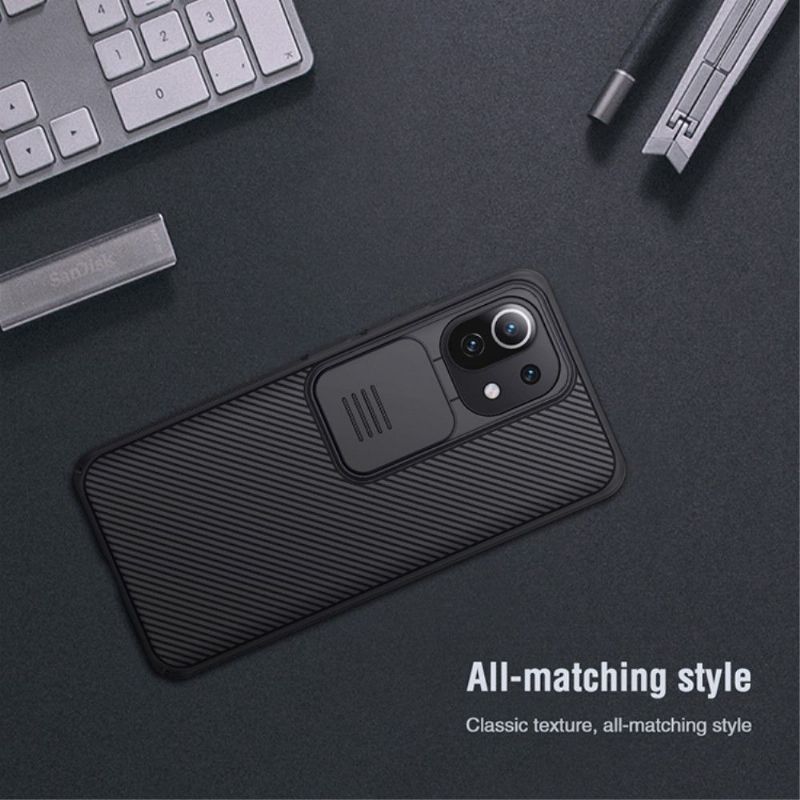 Coque Xiaomi 11 Lite 5G NE / Mi 11 Lite / 5G avec cache objectif arrière