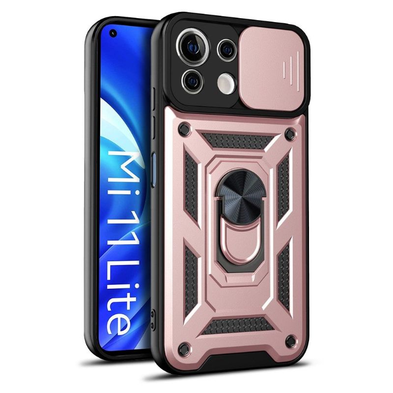 Coque Xiaomi 11 Lite 5G NE / Mi 11 Lite / Lite 5G Camera Slide Fonction Support